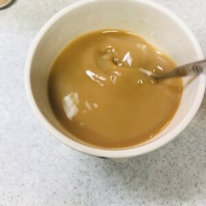 クリーミーなカフェオレ